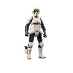 Star Wars La collection Vintage Speeder Bike, Trooper scout & Grogu, le Véhicule Mandalorien de 3,75 pouces & Figures d'action, âges 4 et vers le haut