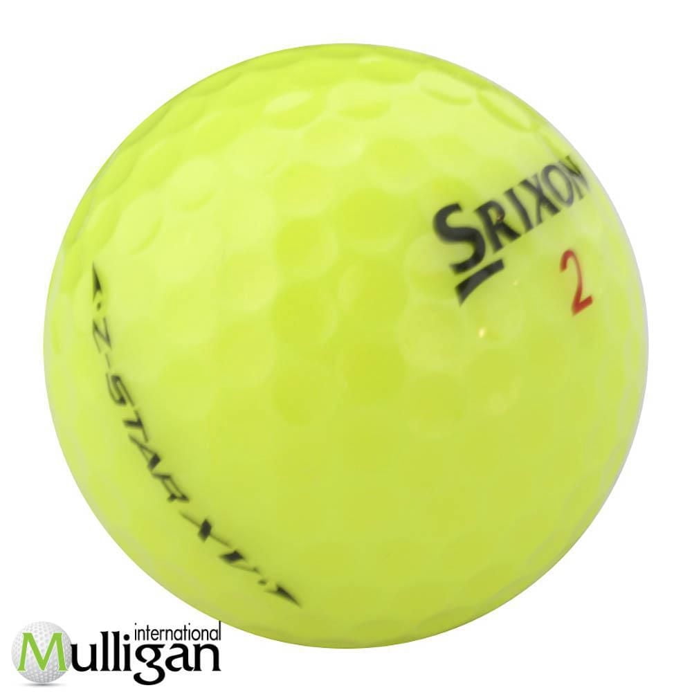 Mulligan - 12 Srixon ZStar XV 5A Pristine Recycled Used Golf Balls