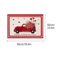 thumbnail image 3 of EGNMCR Outdoor Rug Bathroom Rugs Rugs for Living Room Valentine's Day Carpet Living Room Bedroom Doormat Holiday Floor Mat Gift Mat Foyer carpet, 3 of 3
