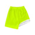 thumbnail image 2 of Toddler Swim Trunks Kids Toddler Boys Solid Color Quick Dry Swim Trunks with Compression Liner Stretch Swim Shorts Boys Rash Guard Yellow 5 Years-6 Years, 2 of 3