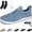 Blue, variant on Willtoo Orthopedic Shoes for Women Arch Support Work Shoes Wide Width Slip on Non Slip Work Shoes Mesh Stretch Comfort 2026 Orthopedic Shoes