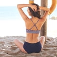 thumbnail image 4 of Charmo Womens Halter Bikini Swimsuits High Neck Two Piece Bathing Suit, 4 of 8