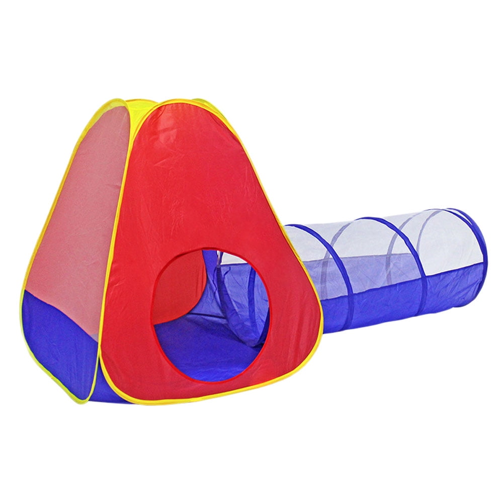 Ounona 2pcs Creative Kids Playing Tent Funny Indoor Tunnel Toy Children Game Tunnel Tent Toy 68x80x80cm