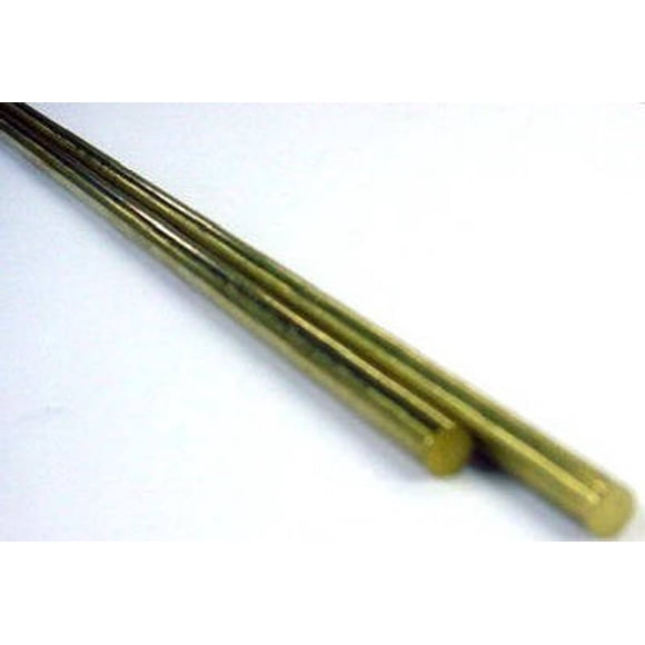 Brass Rod, 1/8 OD x 12 In. - 8164