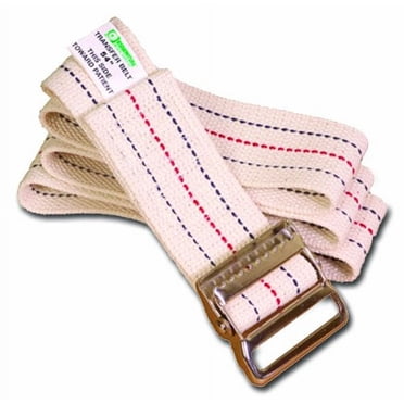 Essential Medical Supply Ceinture de Démarche avec Boucle en Métal, 54 Pouces