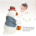 thumbnail image 4 of Talking Dancing Duck, Children Doll Talking Duck Toy Repeat What You  For Living Room, 4 of 8