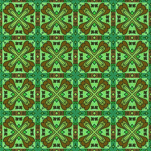 Ahgly Company Tapis d'Intérieur Lavable à la Machine, Carré, Transitionnel, Vert, Tapis de Zone, 6 Pieds Carré