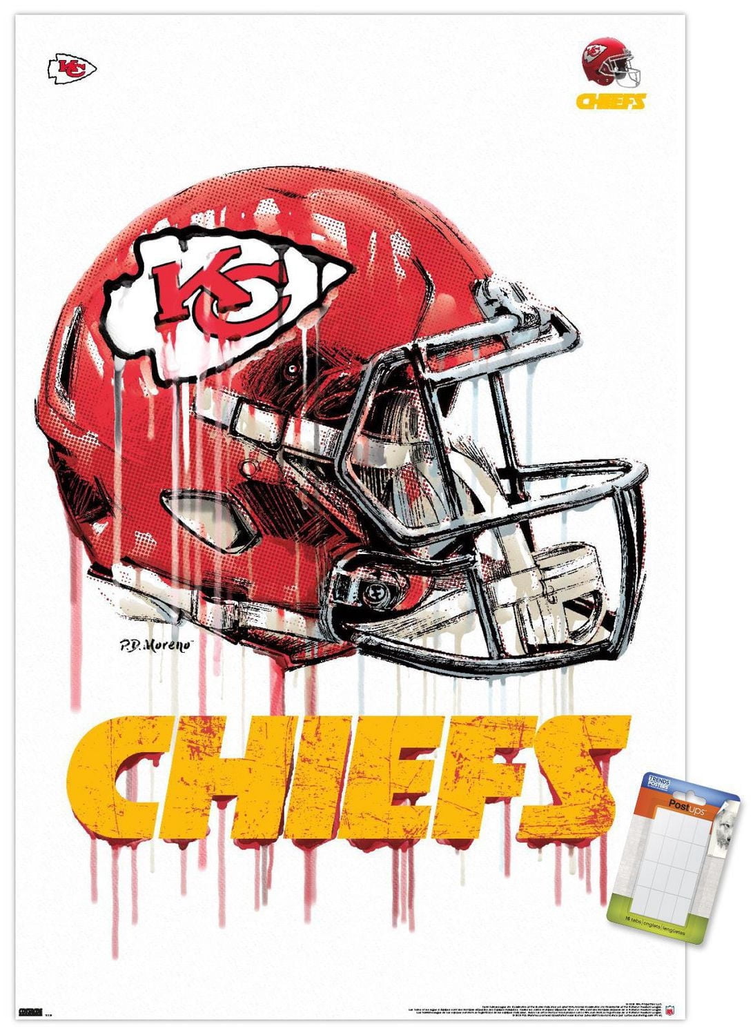 NFL Kansas City Chiefs - Casque anti-goutte 20