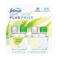 thumbnail image 1 of Febreze Rafraîchisseur d'Air à Brancher, Recharge d'Huile Parfumée Anti-Odeurs, Parfum Bambou Léger, 2 Recharges, 1 of 16
