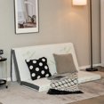 thumbnail image 3 of Gymax Queen 3'' Tri-fold Memory Foam Floor Mattress Topper Portable w/ Carrying Bag, 3 of 10