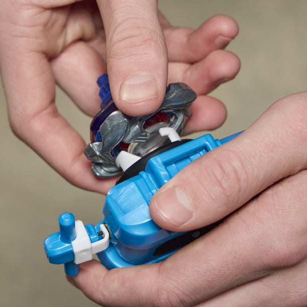 Beyblade X Cobalt Dragoon 2-60C Deluxe Left-Spin String Launcher