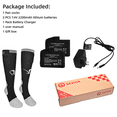 thumbnail image 5 of Savior Heat 7.4V Rechargeable Heated Socks for Men - Washable Electric Winter Warming Socks for Hunting Skiing Outdoors - Battery Included, 5 of 5