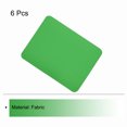 thumbnail image 3 of Uxcell 6 Pcs Pièces Thermocollantes Patchs de Réparation en Tissu pour Vêtements Vert, 3 of 6