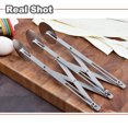 thumbnail image 1 of 3 Wheel Stainless Steel Pizza Wheel Cutter Adjustable Dough Divider for Pastry Pizza Pasta Cakes Cookies Kitchen Baking Tool, 1 of 7