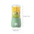 thumbnail image 3 of TIMIFIS Boot Remover Portable Blenders Juicer Cup Travel Blenders Bottles with Usb Rechargeable for Shakes and Handheld Use in Sports Gym Outdoors Kitchen Gadgets, 3 of 8