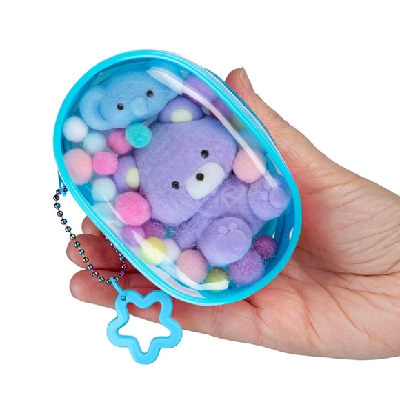 ORB Curiosités Taba-licious Pochette Gacha Éléphant & Ours Porte-Clés Charmes Squishies