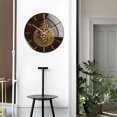 thumbnail image 4 of Elodie Grande Horloge Murale Ronde Musulmane de 11,8 Pouces, Silencieuse à Piles pour Ramadan Eid Dorée, 4 of 8