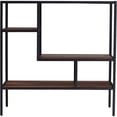 thumbnail image 3 of Bibliothèque en Bois et Métal SEI Furniture Mathry en Naturel et Gris, 3 of 3