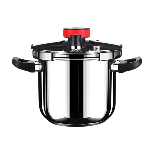veasfak Autocuiseur en Acier Inoxydable 100 kPa Cuiseur à Riz pour Famille Maison Ménage 7 L