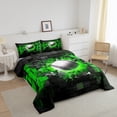 thumbnail image 3 of Erosebridal Baseball Bedding Full Comforter Set for Boys,Rectangle Geometric Down Comforter,Sport Room Decor,3-Piece, 3 of 7
