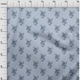 thumbnail image 2 of oneOone Silk Tabby Fabric Flower Artistic Print Fabric BTY 42 Inch Wide, 2 of 4