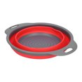 thumbnail image 4 of Drain Basket,  Abrasion Resistance Retractable Anti Slip Save Space Heat Resistant Fruit Colander  For Restaurant For Kitchen Red,Blue,Orange,Green,Rose Red, 4 of 8