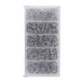 thumbnail image 1 of 200pcs Haute Résistance en Acier Inoxydable Fendus Anneaux Lourds pour Plusieurs Accessoires de Pêche, 1 of 8