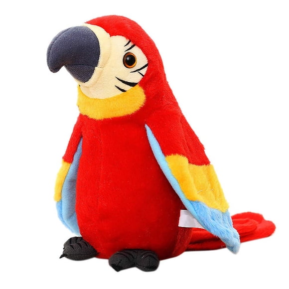 Electric Talking Plush Toy Bird Repeat What You Say Children Kids Baby Gifts