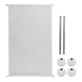 thumbnail image 2 of Retractable Baby Gate, Portable Foldable Mesh Pet Dog Gate Indoor Isolation  Gate Dog Fence Pet Retractable Gates For Stairs, Doorways, Hallways, Indoor And Outdoor, 2 Hooks, 2 of 8
