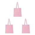 thumbnail image 1 of maskred Large Capacity Tote Bag Reliable Shopping Companion Sturdy And Durable pink 3Set, 1 of 6