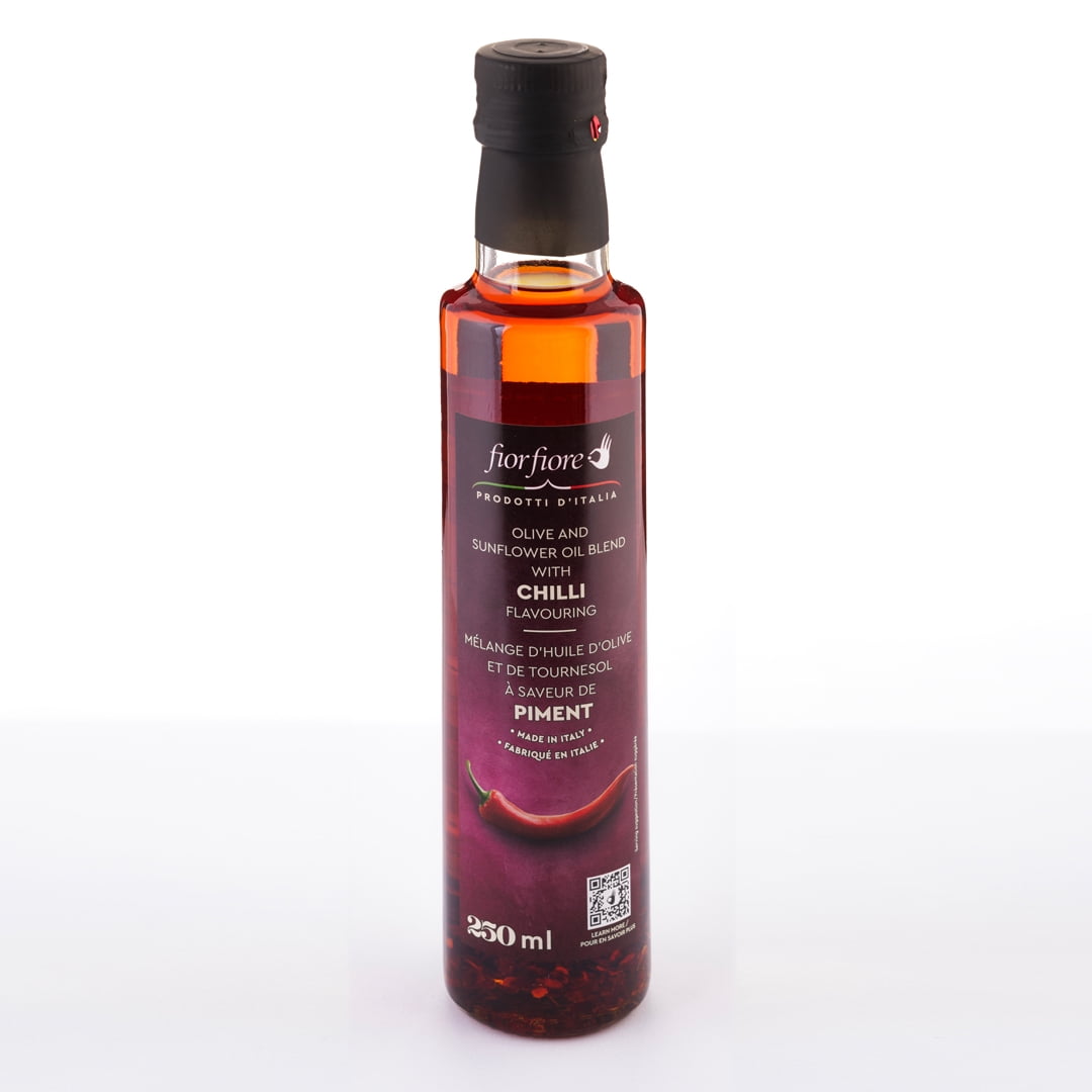 Fiorfiore Huile d'Olive Extra Vierge Mélangée au Piment