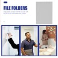 thumbnail image 3 of AURARMLET Binder For Documents Clear Binder Simple Design Protection from Dust 1Pack, 3 of 8