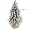 thumbnail image 3 of Sapin Avec Base En Toile De Jute (28 Cm) (Couvert De Neige), 3 of 3