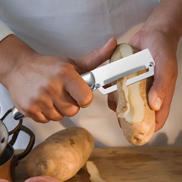 Yhmxh Kitchen Gadgets Cooking Gadgets Kitchen Gifts Home and Kitchen Stainless Steel Multifunctional Handheld Peeler A peeler