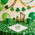 thumbnail image 2 of Deeceymbur St Patricks Day 50 Piece Disposable Party Set Paper Plates Cups Napkins Tablecloth Spring Event Supplies, 2 of 6