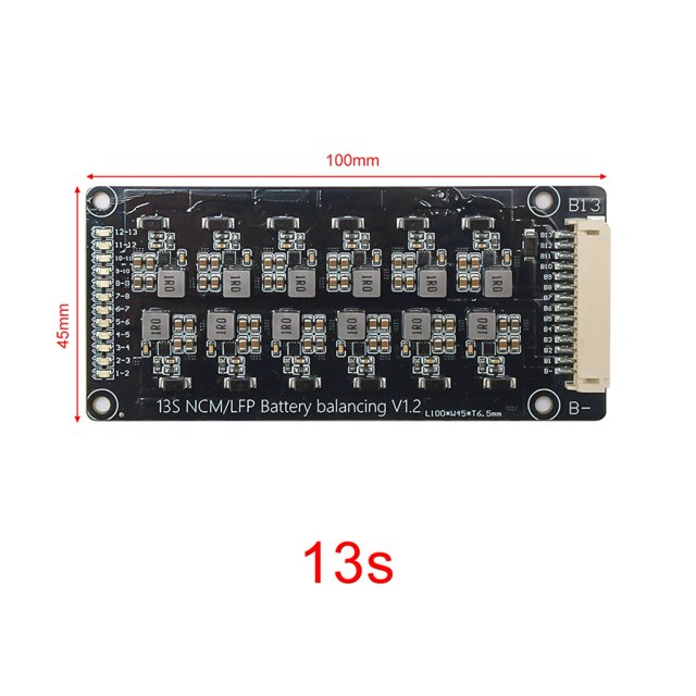1.2A 2S-16S High Current Equalizer Module Lithium Battery Active Balancer Energy Transfer ,Easy to Install
