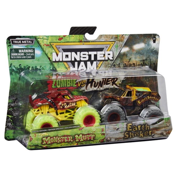 Monster Jam, Official Zombie Monster Mutt Vs. Hunter Earth Shaker
