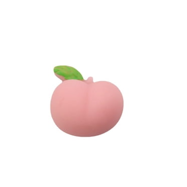 Peach Shaped Squeeze Toy Cute Squeeze Toy Tpr Squeeze Toy Squeeze Stress Relief Toy Squeeze Toy Peach Shaped Squeeze Toy TPR Soft Elastic Cute Squeeze Stress Relief Toy For