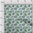 thumbnail image 2 of oneOone Tissu Polyester Spandex Vert Mer Tissu d'Automne pour Robe Tissu Imprimé Tissu au Mètre 56 Pouces de Large, 2 of 4