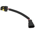 thumbnail image 3 of Low Power Consumption Black Fog Lamp Wiring Adapter, 2Pcs Extension Wiring Harness, Easy To Install Car Accessories For Fog Light Bulbs Heavy Duty Headlight, 3 of 8