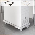 thumbnail image 1 of Sentmoon Mobile Computer Tower Stand Retractable Base with Universal Wheels Rolling Caster Under Desk Organizer Adjustable Office Storage PC Case Easy Transport Home Workstation Setup, 1 of 7