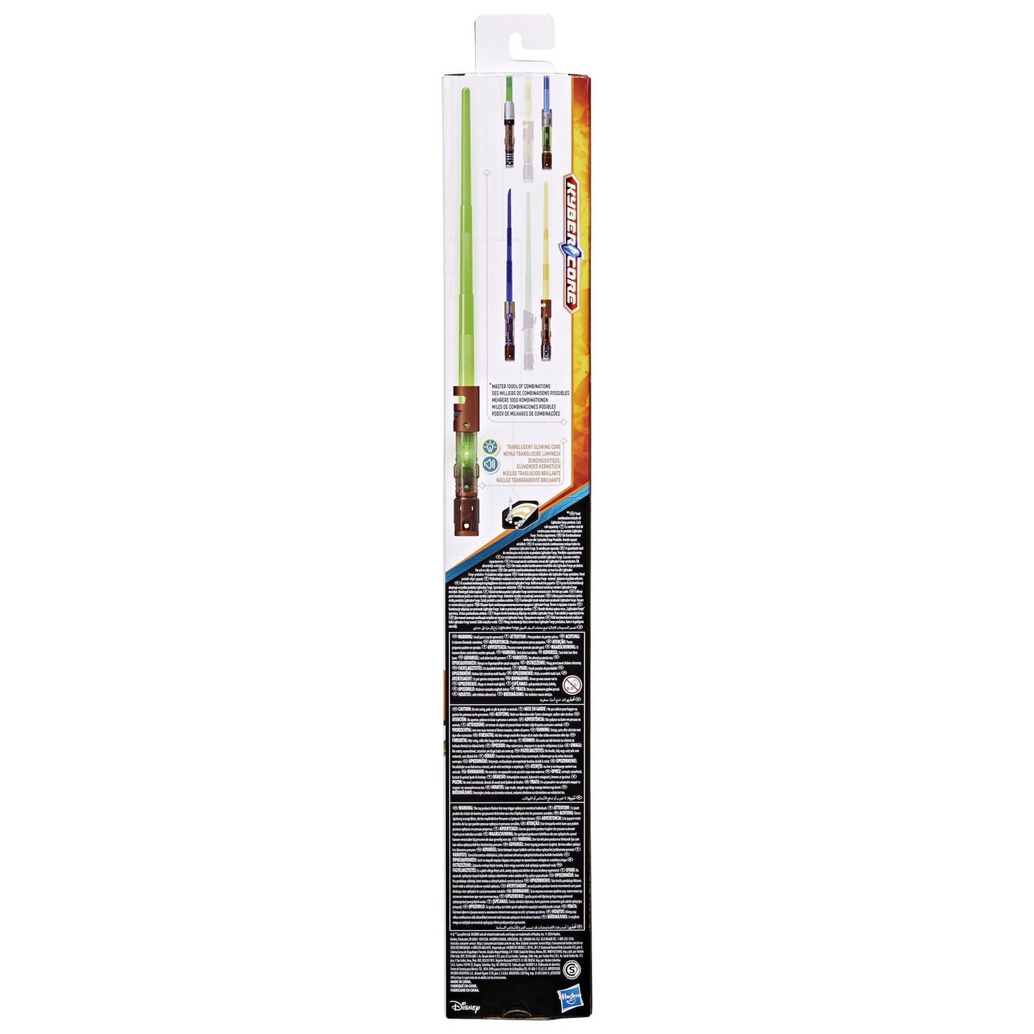 Star Wars Lightsaber Forge Kyber Core Kelnacca, Sabre laser électronique vert personnalisable