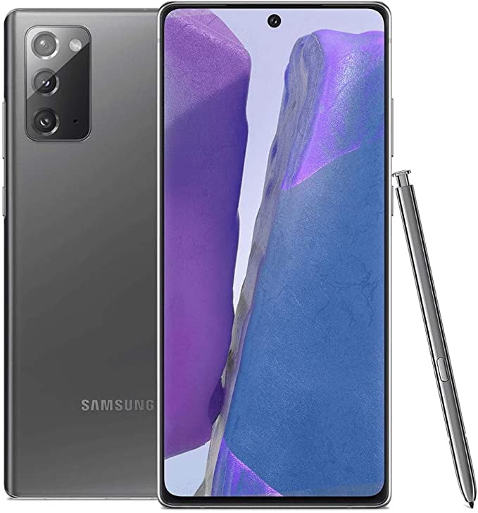 Samsung Galaxy Note 20 5G 128GB Unlocked Smartphone (Mystic Gray) Certified Refurbished Like New