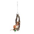 thumbnail image 2 of Hanging Swing Toy,  Wood Bird Swing Perch  For Pet Bird L, 2 of 8