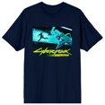 thumbnail image 1 of Cyberpunk: Edgerunners Blue T-Shirt, 1 of 2