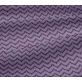 thumbnail image 5 of oneOone Tissu Jersey Viscose Imprimé Chevron Ikat par Yard 60 Pouces de Large, 5 of 5