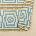 thumbnail image 3 of Jungalow Ensemble de Courtepointe, Full/Queen, Bleu Hypnotique, 3 of 4