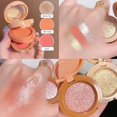 thumbnail image 3 of 3IN1 Matte Highlighter Palette Pearly Blush Shiny Eyeshadow Palette) Face D7J9, 3 of 8