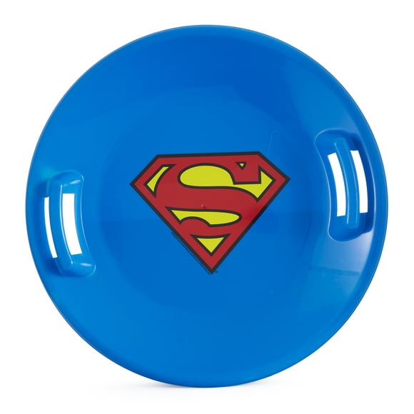 Slippery Racer Downhill Pro Superman Plastic Saucer Disc Snow Sled Slider