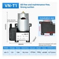 thumbnail image 4 of Small DC 12v/24v -81Kpa Electric Diaphragm Vacuum Pump Mini Vacuum Pump Suction Vacuum Pump VN-T1 ,Durable Construction, 4 of 7